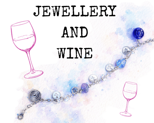 VerdeRame jewellery workshop in Copenhagen creating personalised bracelets with wine tasting